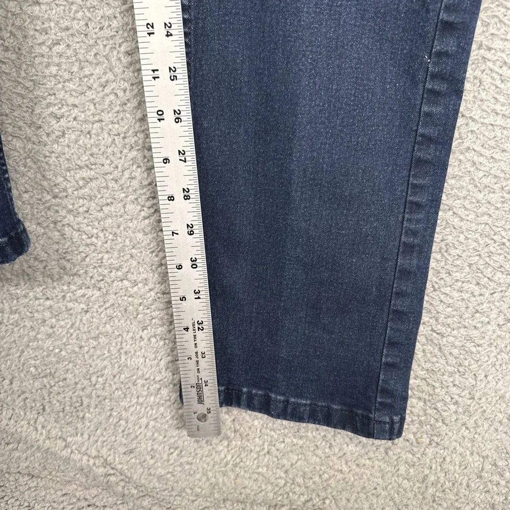 The Perfect Jean NYC‎ Slim Fit Jeans Mens 36x36 Blue Dark Wash Stretch Denim